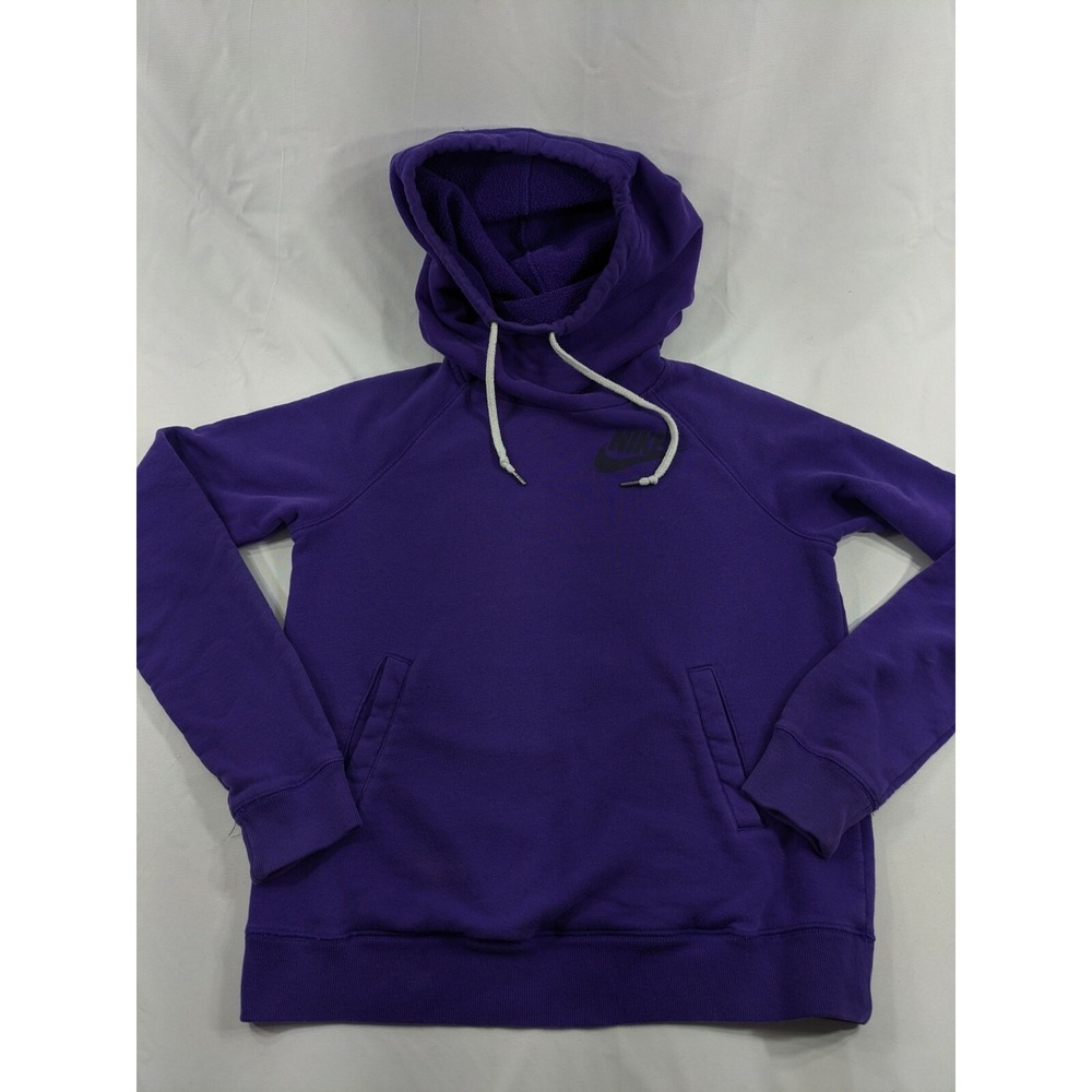 VINTAGE 90'S RED TAG NIKE COWL HOODY Purple SIZE Small